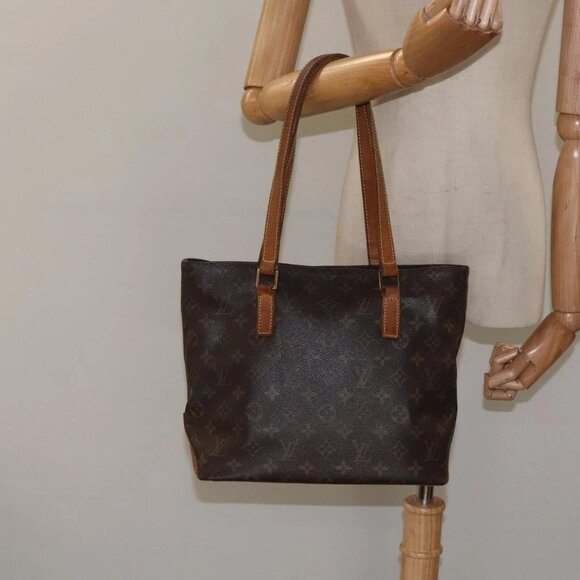 LOUIS VUITTON Monogram Cabas Piano Tote Bag LV Auth - Picture 13 of 15